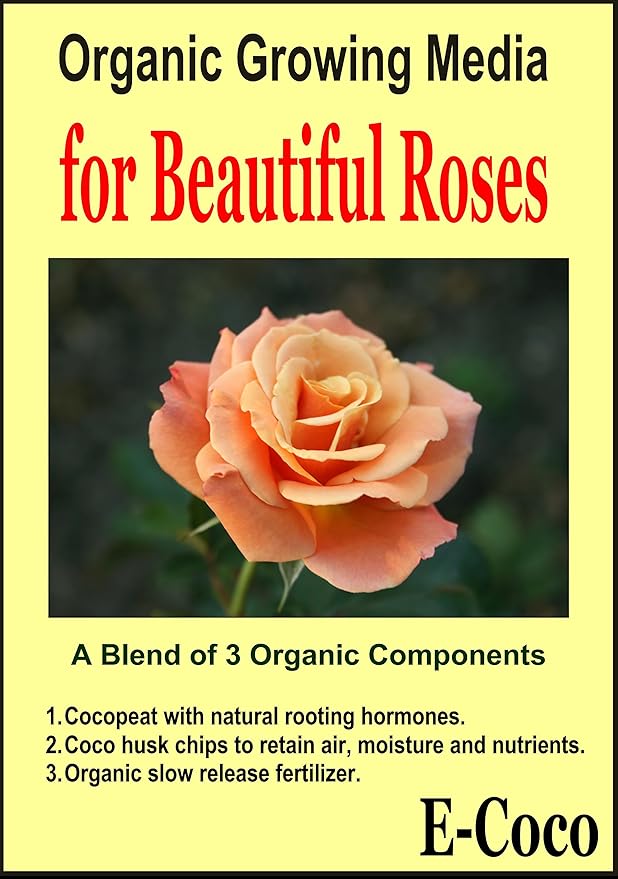 ROSE COMPOST / SOIL FOR GARDEN & CLIMBING ROSES READY TO USE (10