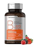 Horbäach B12 Vitamin 5000 mcg | 120 Fast Dissolve