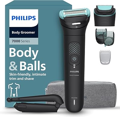 Philips Body Groomer 7000 Series BG7480/15 Trimmer 2D Flex Head 120 min