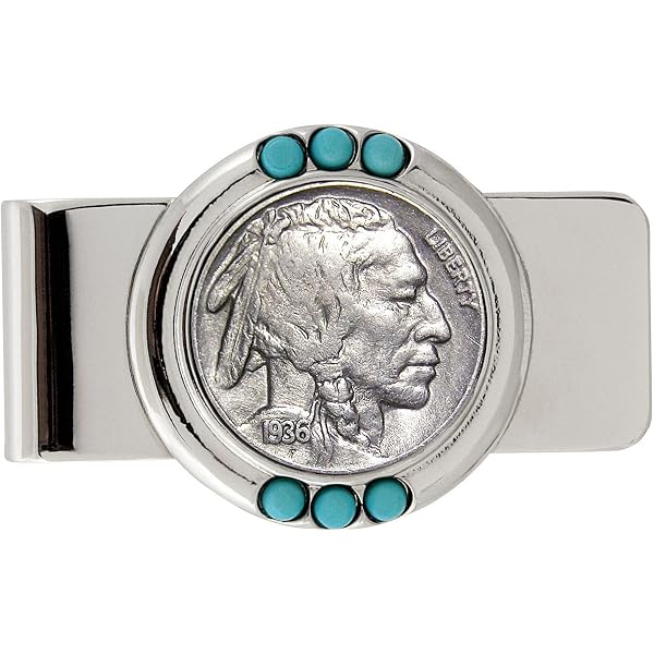 アンティーク雑貨 Indian Clip Amazon.com: American Coin Treasures U.S. Coin Money Clip - Indian