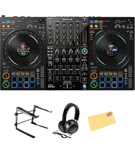 Amazon.com: Pioneer DDJ-FLX10 4-Deck DJ Controller Bundle with