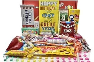 RETRO CANDY YUM ~ 1957 67th Birthday Gift Box of Nostalgic Retro Candy Assortment for 67 Year Old Man or Woman Born 1957 Jr