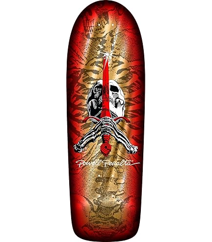 Amazon.com : Powell Peralta Chris Hiett Skull Flight Skateboard