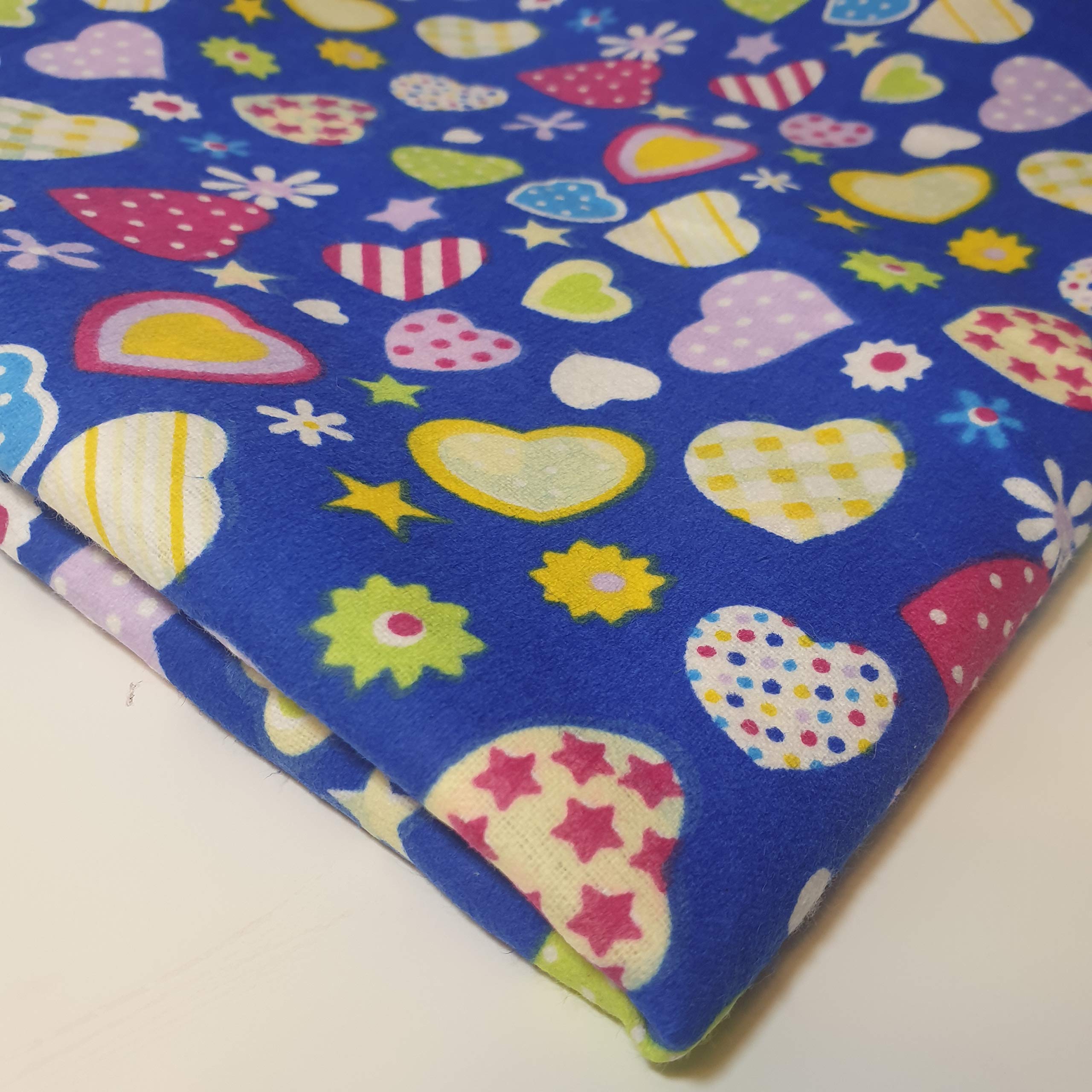 Textile Station Premium Quality 44" Printed Soft Brush Flannel 100% Cotton Fabric (Print 6)