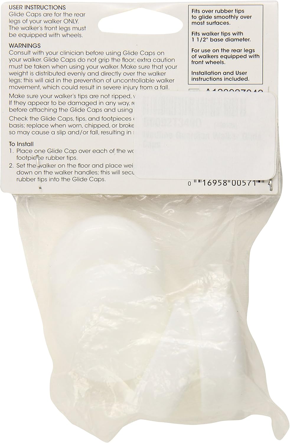 rubber caps for walkers