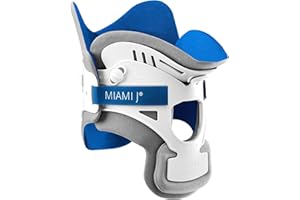 Ossur Miami J Cervical Neck Collar - Relieves Pain & Pressure on Spine | C-Spine Vertebrae Immobilizer | Semi-Rigid Pads for Patient Comfort | MJ-400 Regular