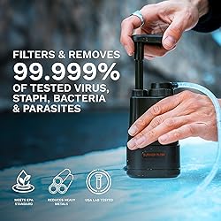 Survivor Filter PRO - Hand Pump Camping Water