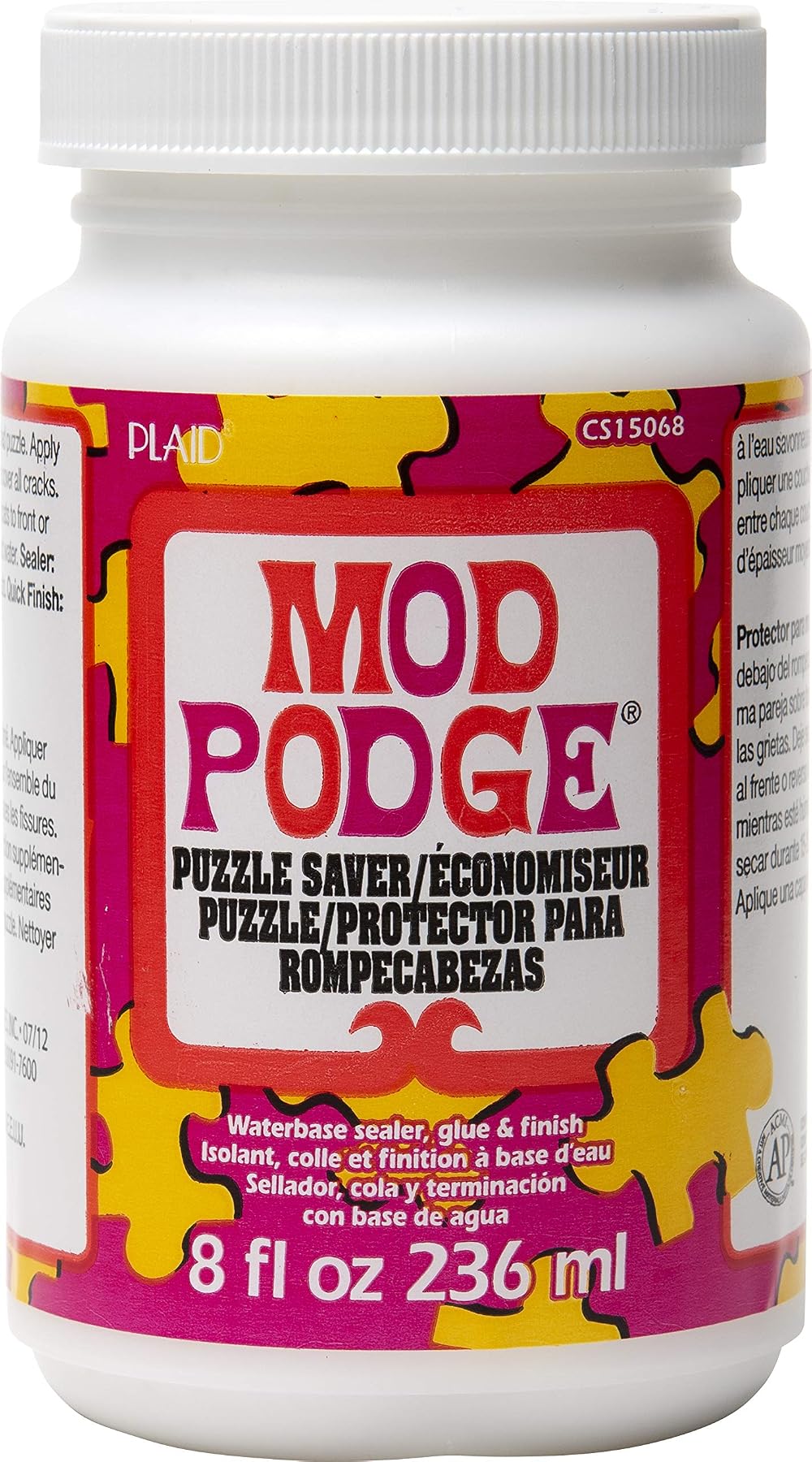 Mod Podge Puzzle Saver 236 ml Water-Based Glue Sealer Finish CS15068