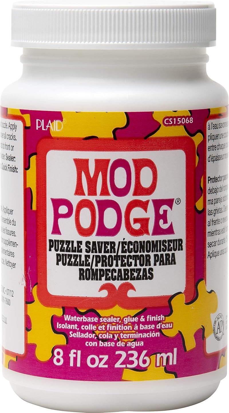 Mod Podge Puzzle Saver 236 ml Water-Based Glue Sealer Finish CS15068
