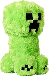 Mattel Minecraft Plush Toy, Creeper Soft Doll