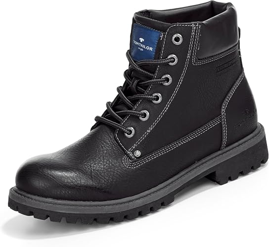 Tom Tailor Men's Boots Black Size: 9 