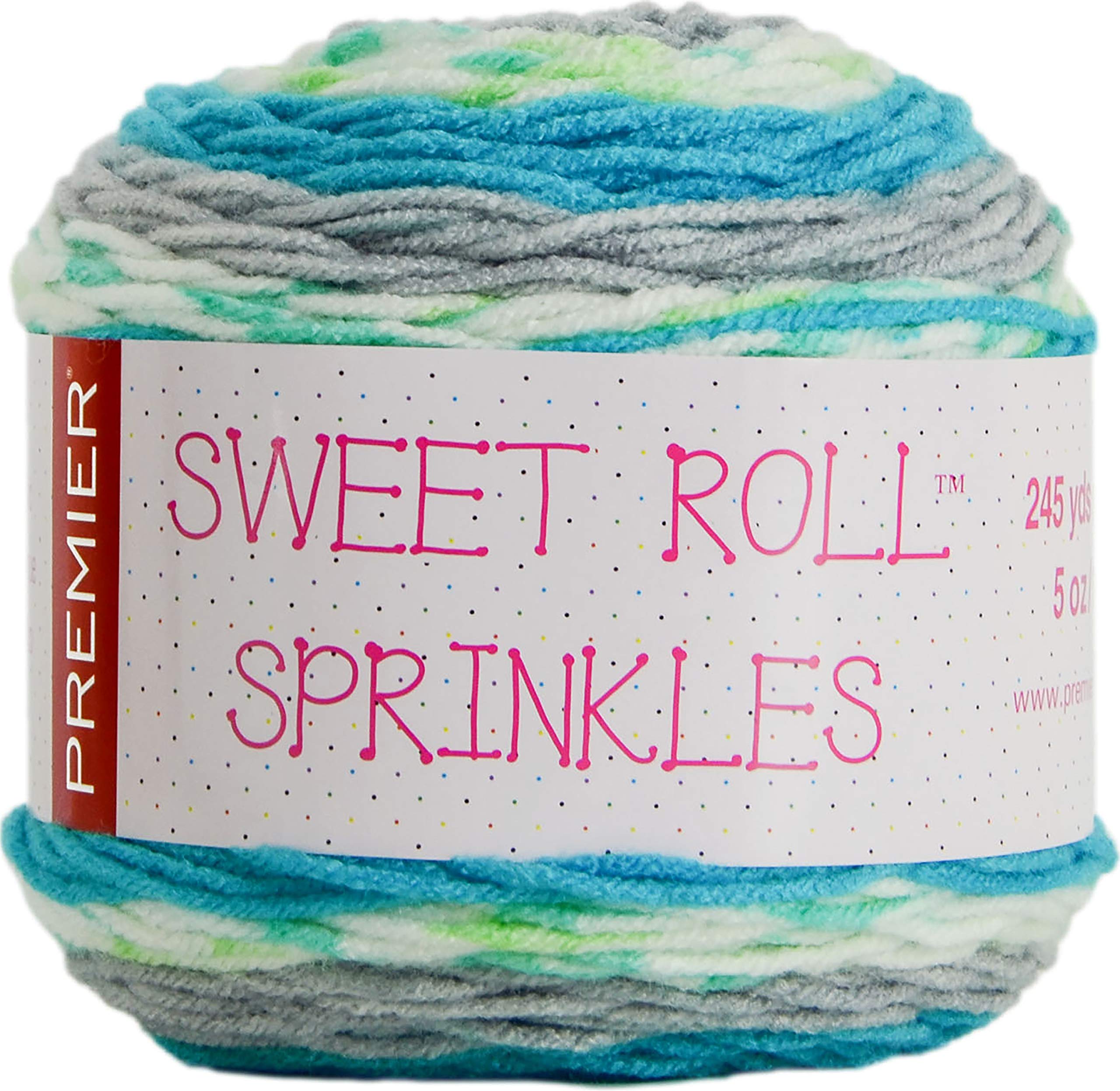 YARN SWT ROLL SPRNKL BLUEBRRY