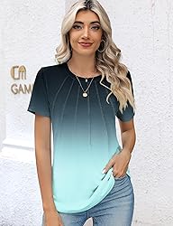 Kistore Womens Fashion Plus Size Short Sleeve Crew