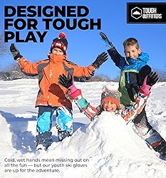 Tough Outdoors Kids Snow Gloves - Insulated