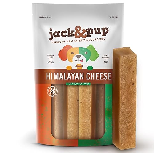 Jack&Pup Yak Cheese Himalayan Dog Chews Dog Yak Chews for Large