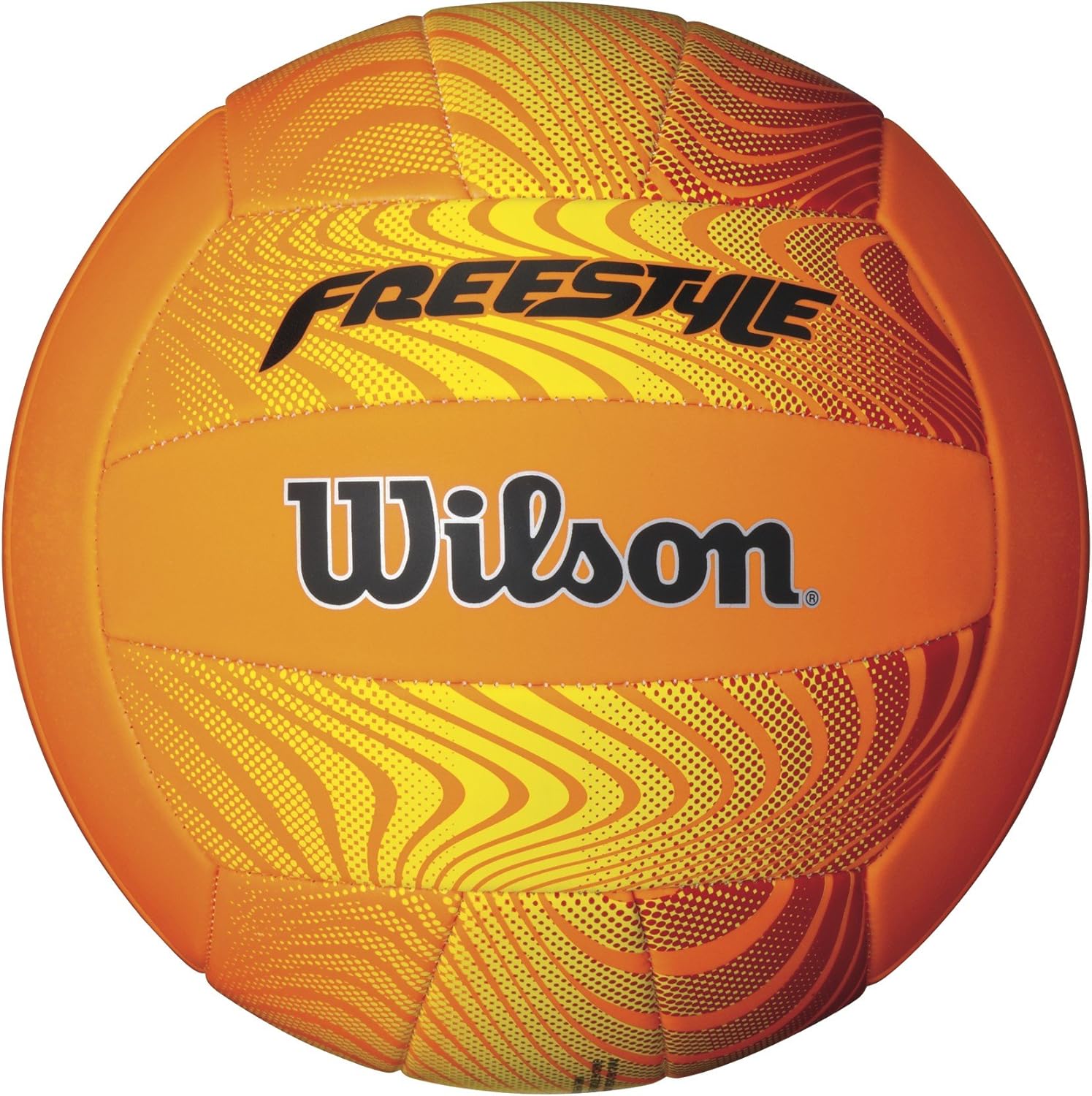 Wilson Freestyle Orange/Yellow Ball : Sports & Outdoors