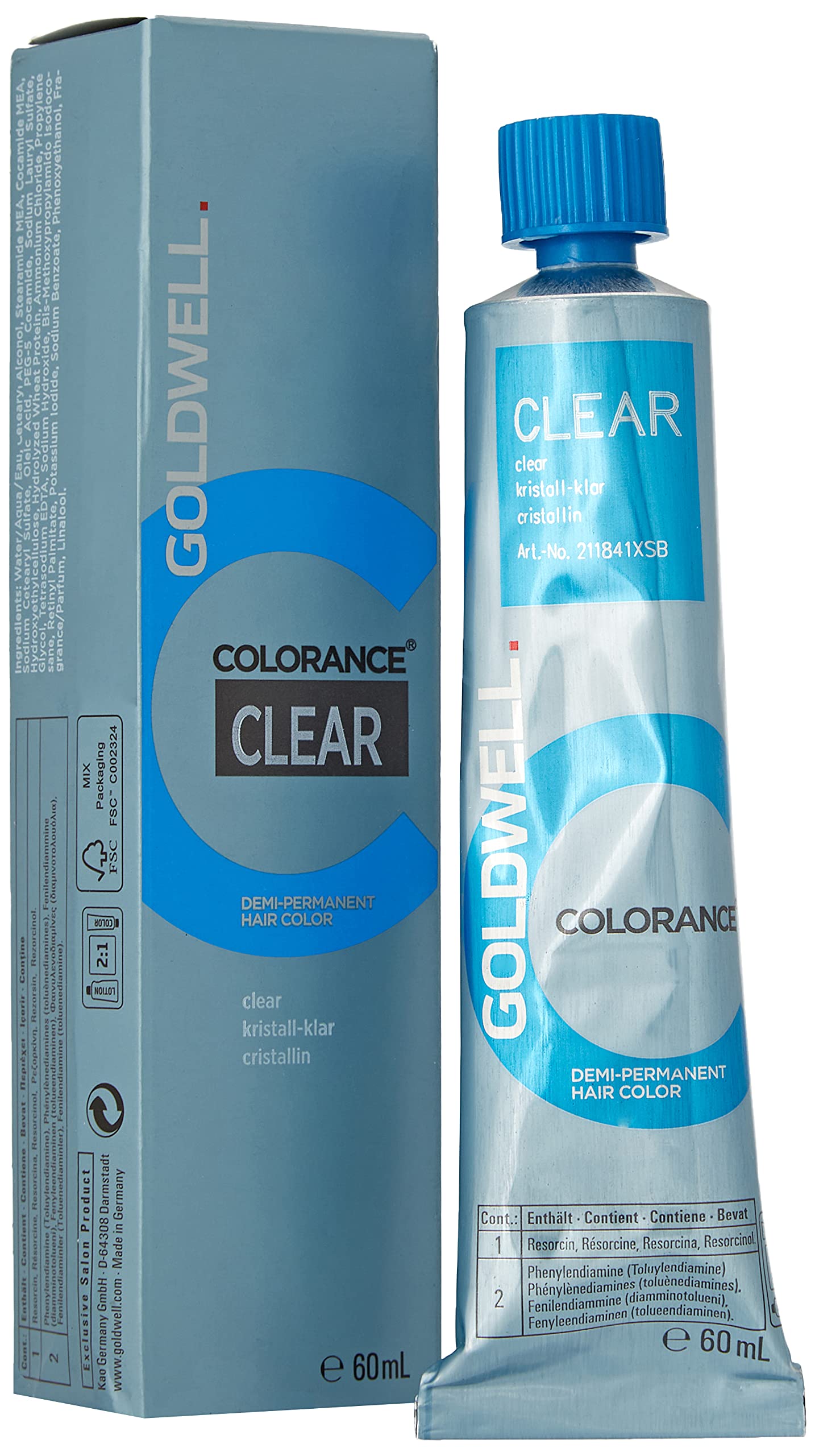 Goldwell Colorance Demi-Permanent Hair Colour, Clear, 60 ml