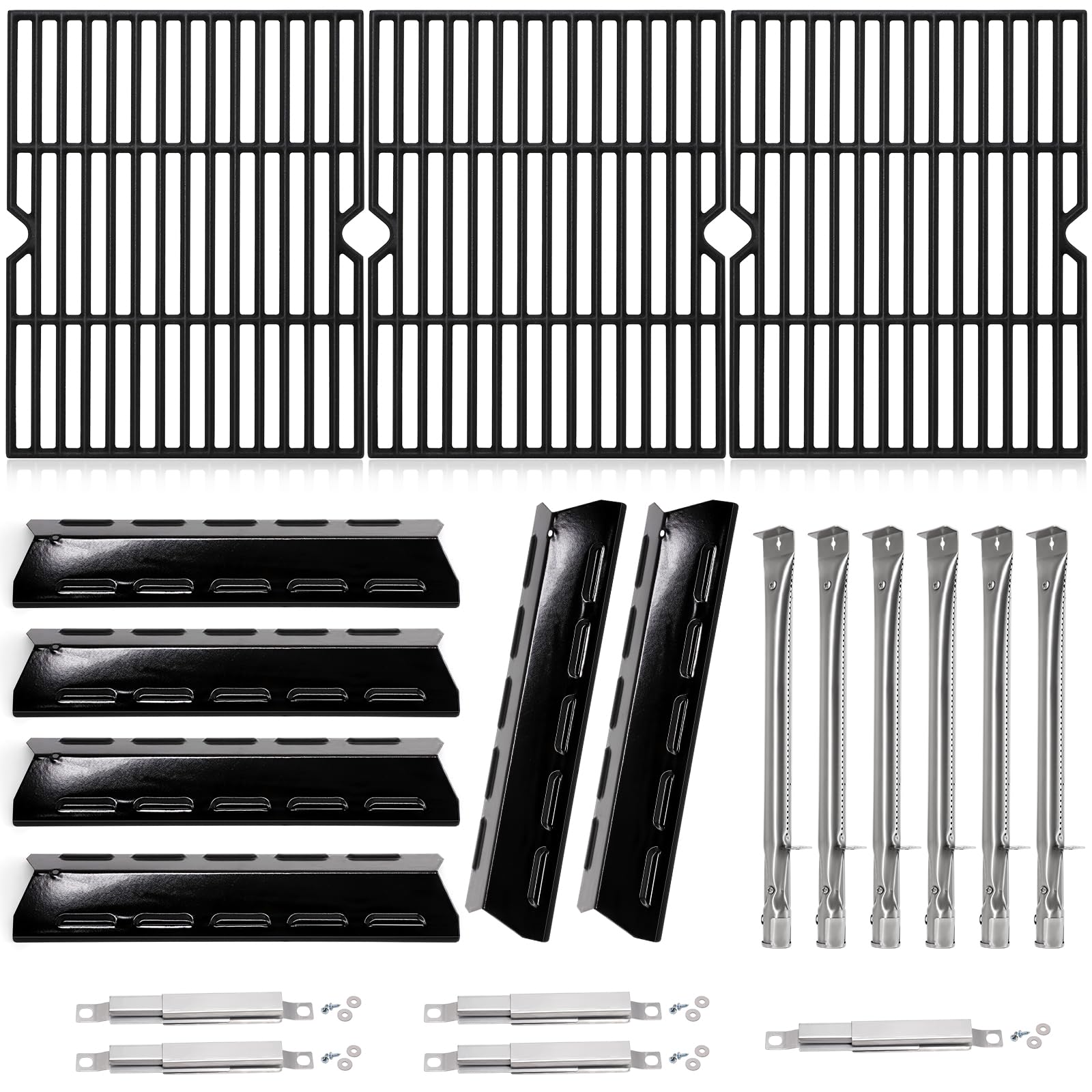 Photo 1 of Hiorucet Grill Grate Parts for Kenmore 6 Burner 146.47223610, Kenmore 4 Burner 146.16198211, 146.10016510, 146.16197211, 146.34461410, 146.16198210, 146.16197210 Kenmore BBQ Grill Replacement Parts.