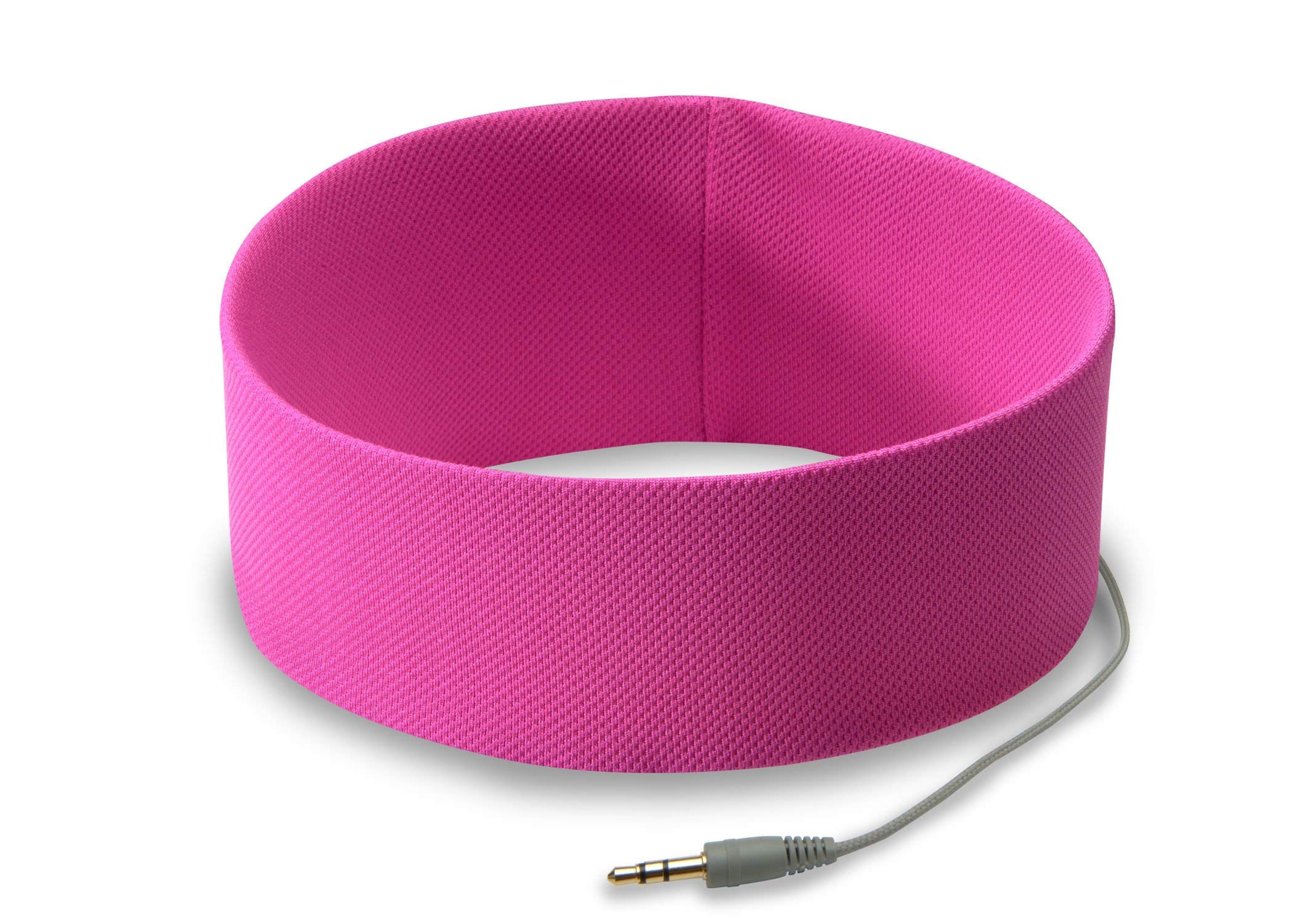 AcousticSheep RunPhones Microphone Sports Headband Headphones (Wild Orchid, Medium)
