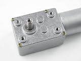 CHANCS 370WG DC Worm Gear Motor 24V 2RPM High Torque Reducer Automation view 4