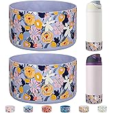 HEYSKAY 2PCS Silicone Boot for Owala Flask Water Bottle Anti-Slip Protective Sleeve for Owala Twist,FreeSip and Flip Stainless Steel Water Bottle BPA-Free Boot Bottom Base