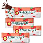Little Spoon Strawberry Smash Fruit Rippers, 4 Pouches, 20 Packs Total | With Strawberry + Apple, Real Fruit Snack for Kids 4+ Years, No Artificial Flavors or Dyes, Less Added Sugar, Non-GMO