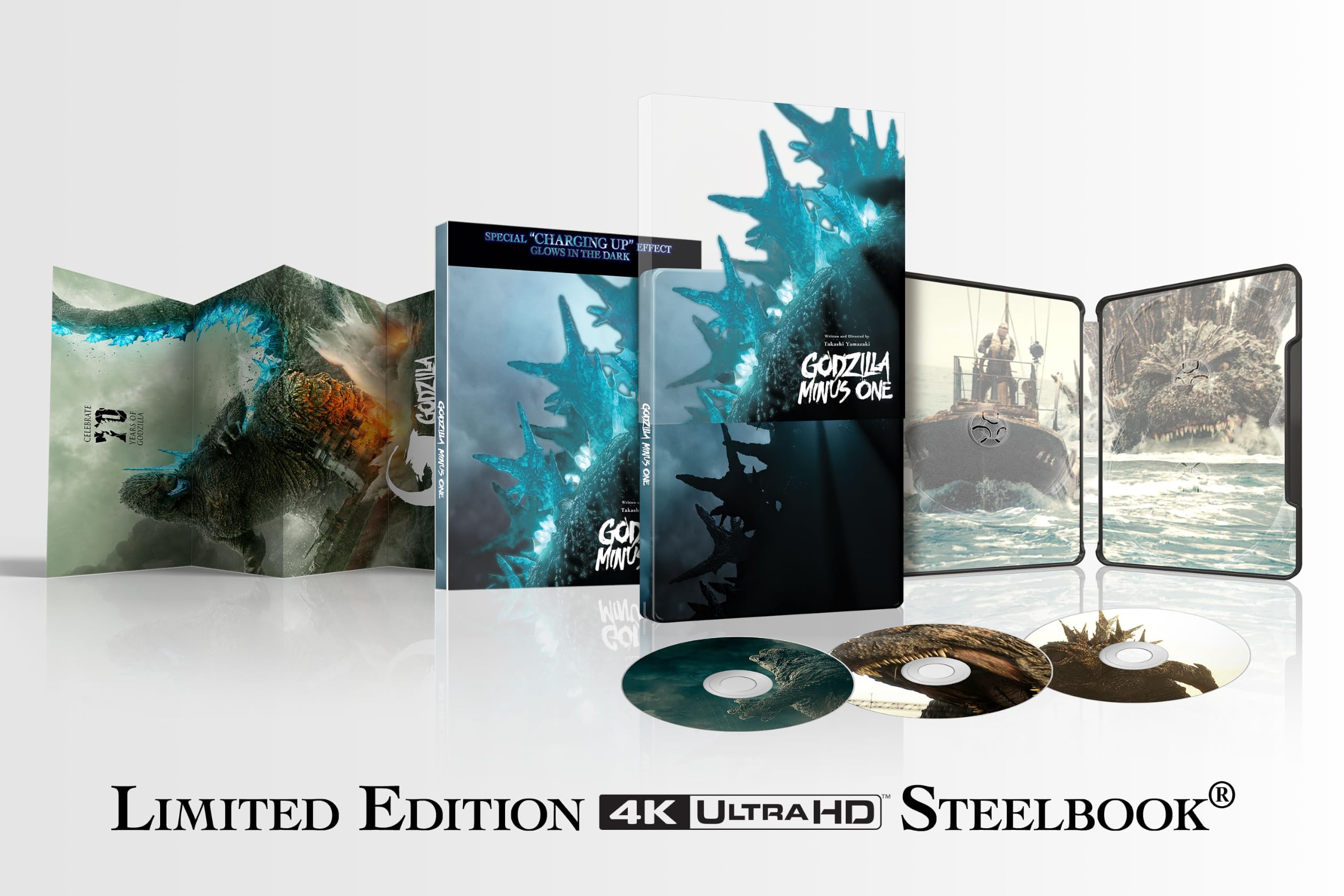 Godzilla Minus One - Limited Edition Steelbook (4K Ultra HD + Blu-ray)