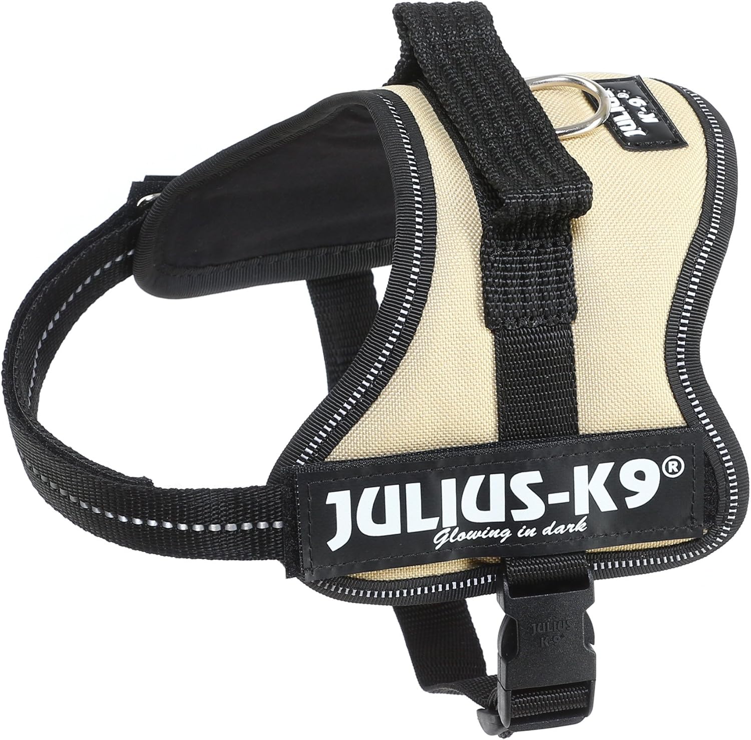 JuliusK9 162BEMM K9 PowerHarness for Dogs, Size MiniMini, Beige