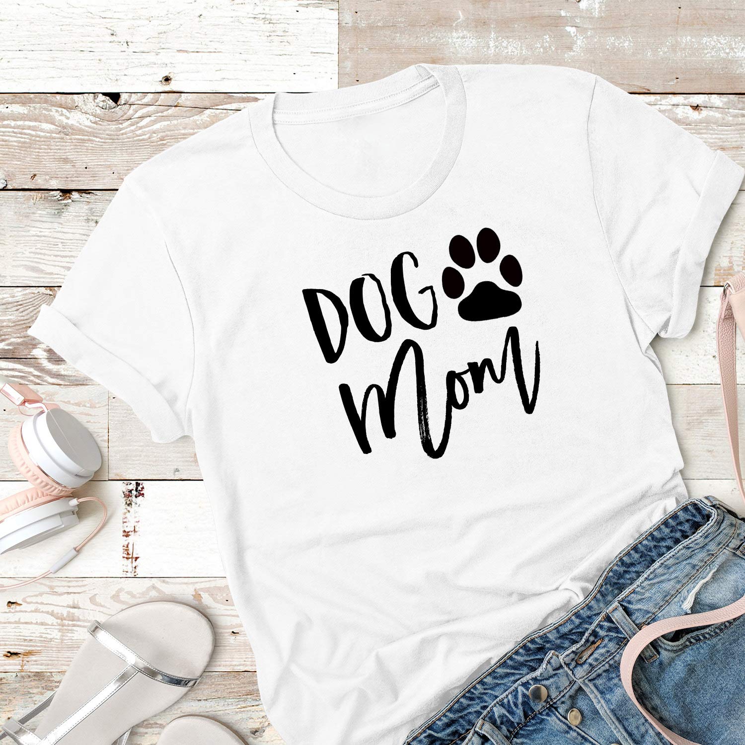 dog mom tee