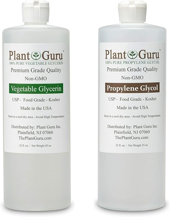 Vegetable Glycerin and Propylene Glycol 32 oz. Each Food
