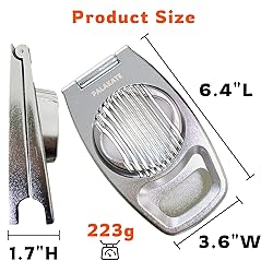 Egg Slicer, for Hard Boiled Eggs, Heavy Duty