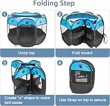 Youyijia Portable Pet Playpen 91x91x58cm Foldable Waterpoof Indoor Outdoor view 4