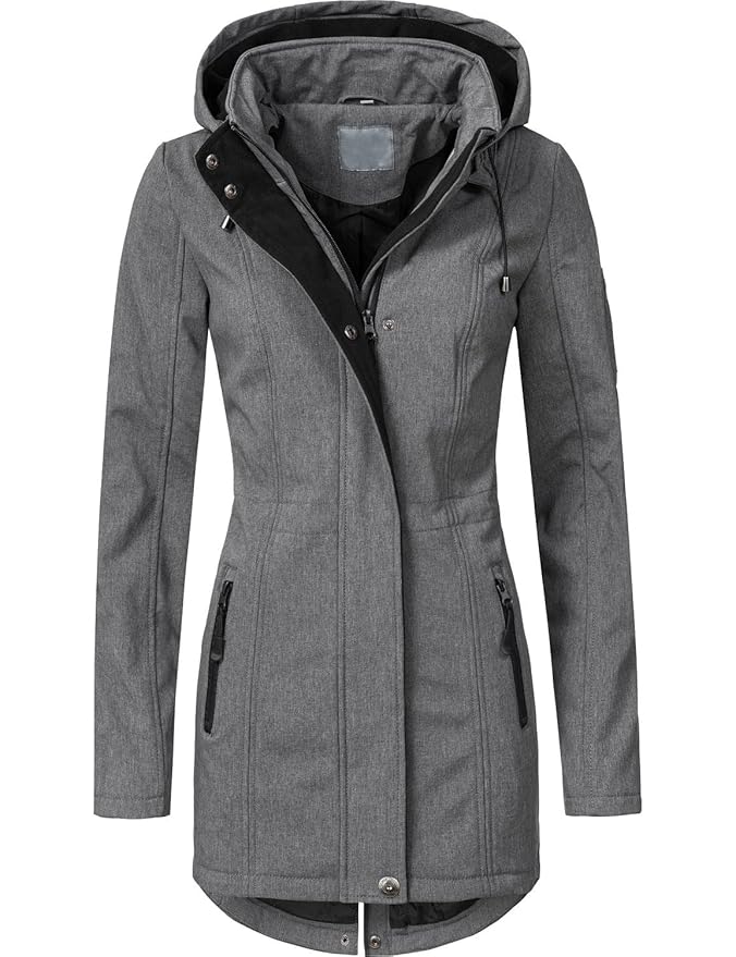 Peak Time Damen Mantel Softshellmantel Übergangsmantel L60026 7 Farben S-XXL