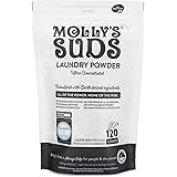 Molly's Suds Unscented Laundry Detergent Powder| Natural Laundry Detergent for Sensitive Skin | Earth-Derived Ingredients, St