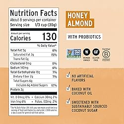Purely Elizabeth, Honey Almond, Ancient Grain