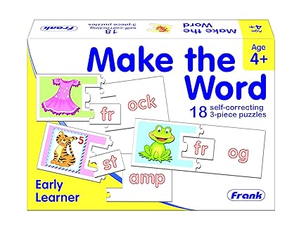 Frank Make The Word Early Learner Puzzle for 4 Years and Above
