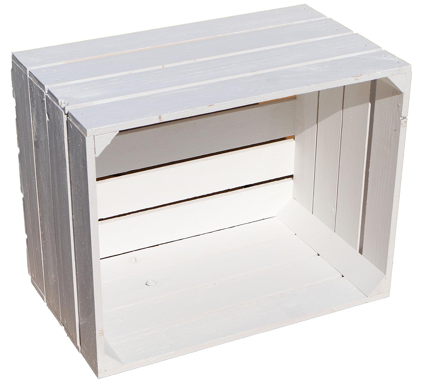 aus dem Alten Land - Caja de madera, color blanco: Amazon.es: Hogar