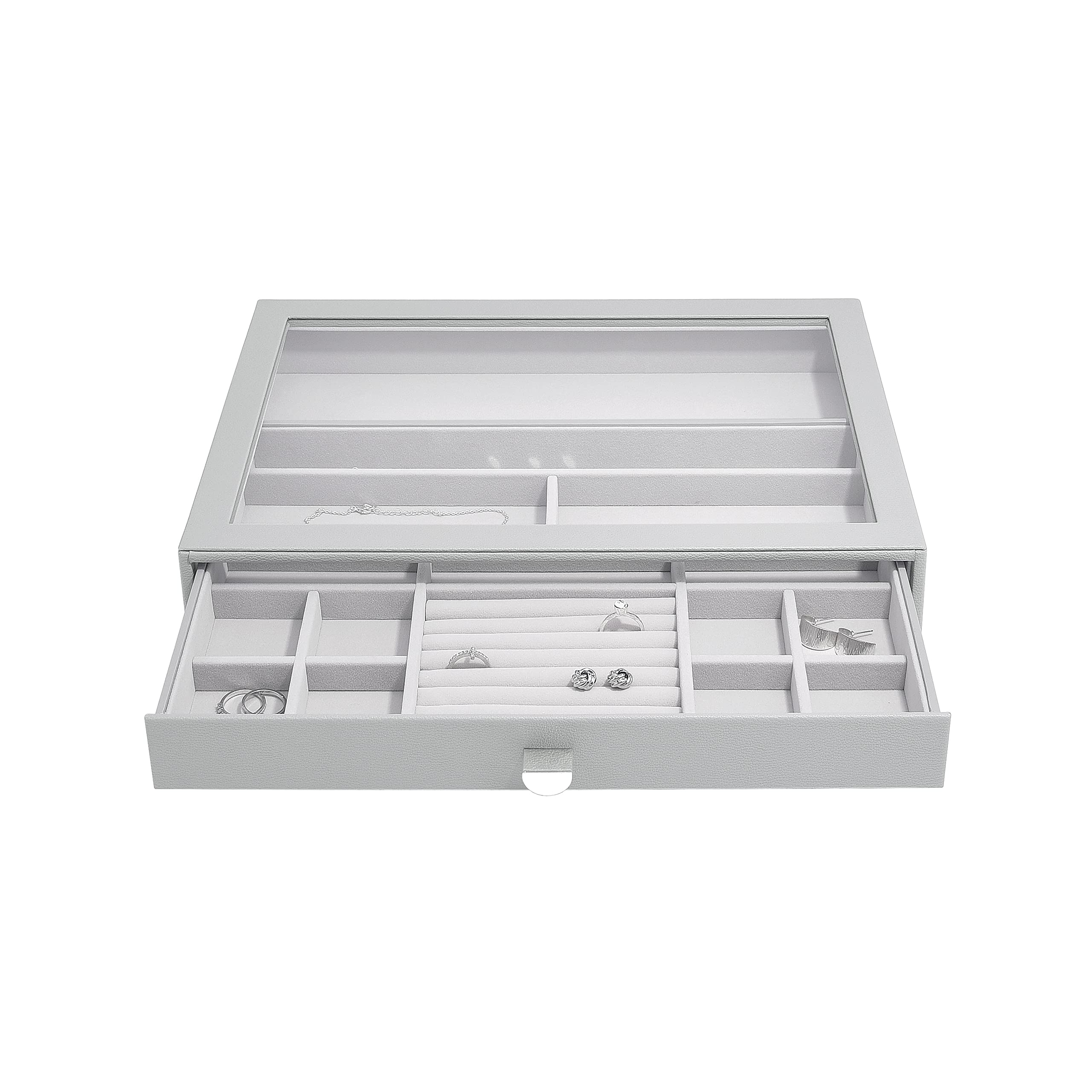 Stackers Pebble Grey Supersize Jewellery Box Display Drawer