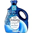 Downy Ultra Soft Fabric Softener Liquid, Balance, Crisp Rain and Blue Eucalyptus, 93 fl oz, 138 Loads
