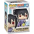 Funko Pop! Animation: Naruto Shippuden - Sasuke Uchiha Half Susano (Amaterasu) Special Edition Multicolor Glow Exclusive #1436 - Glows in The Dark