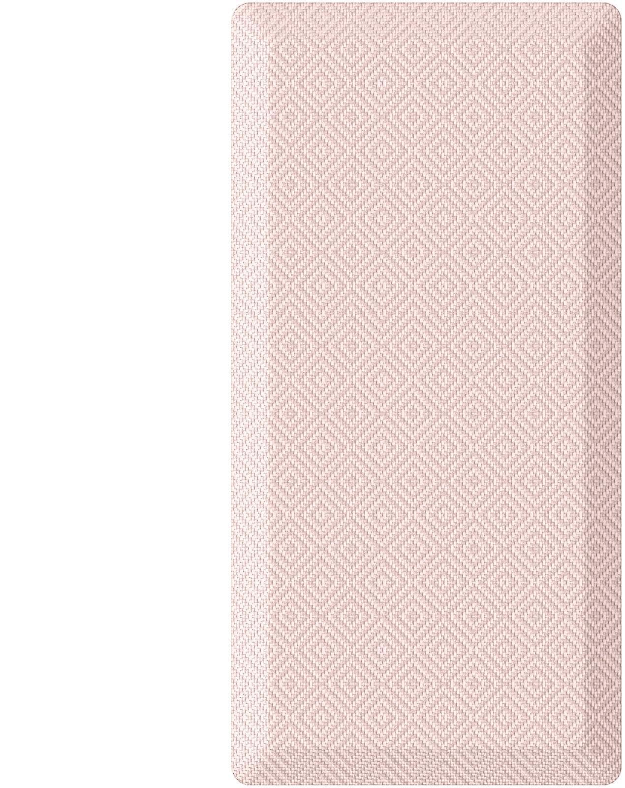 Ophanie Kitchen mats for Floor, 3/4 inch Thick, Kitchen Rugs, 20''x48'' Anti Fatigue Standing Cushioned Mat, Waterproof,Comfort Ergonomic mat for Office, Home, Sink, Pink Non-Slip Bottom Image