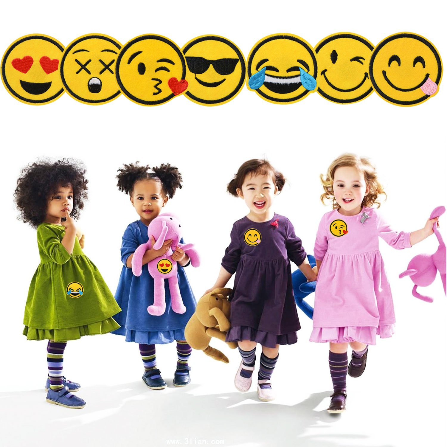 Ricamato Appliques, 28PCS Cucire ferro sulle zone Distintivo Bag vestiti in tessuto Decorazioni DIY per Stoffa, Borsa, Zaino