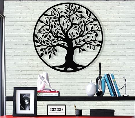 Dekadron Metal Wall Art Tree Of Life Family Tree 3d Wall