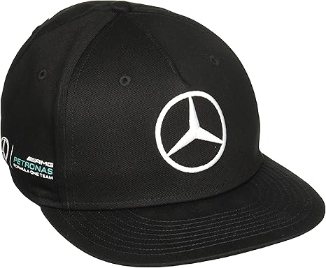 mercedes flat brim cap