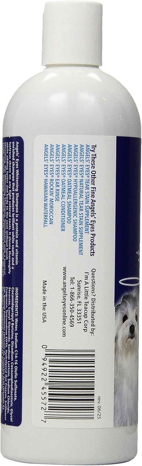 shampoo in dog's eye