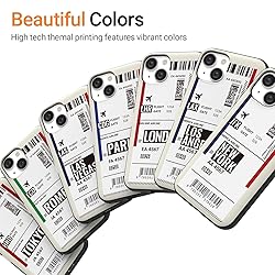 JUST4YOU iPhone 14 Plus Wallet Case with Card