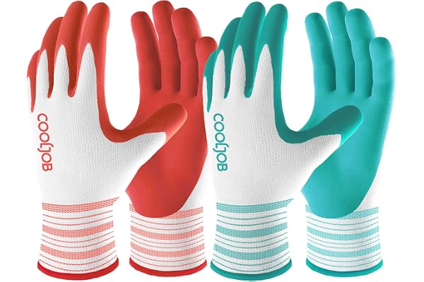 COOLJOB rubber-coated gardening gloves