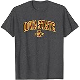 Iowa State Cyclones Arch Over Dark Heather T-Shirt