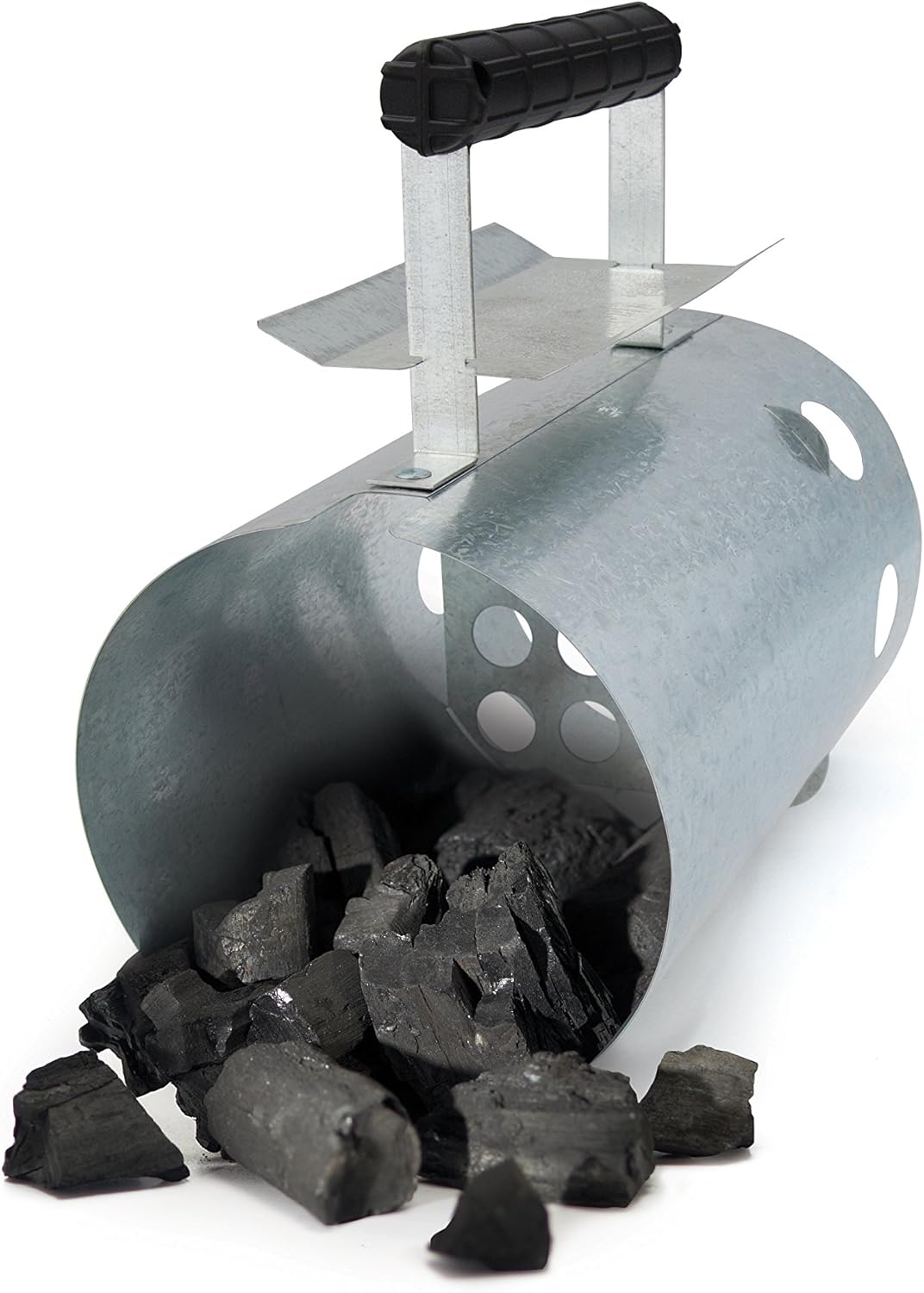 GrillPro 39470 Chimney Charcoal Starter, Silver : Bbq Chimney : Garden & Outdoor