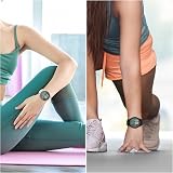 Jvchengxi 2 Pack Case for Samsung Galaxy Watch 4 44mm Screen Protector PC Bumper view 6